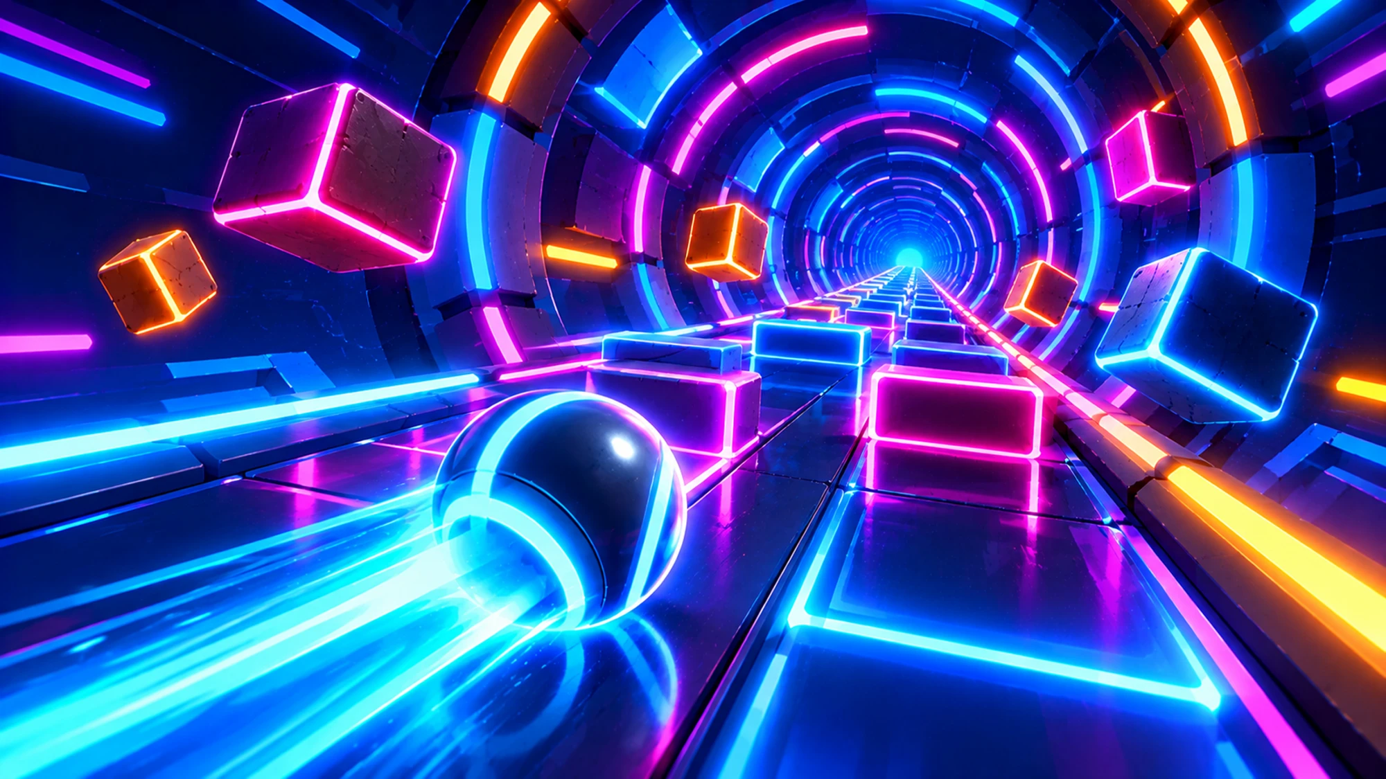 Neon Tunnel